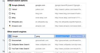 You can manually add Google.com to your search engines list in Google Chrome