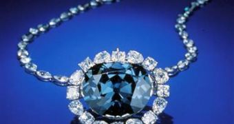 The Hope Diamond, currently housed by the Smithsonian Natural History Museum