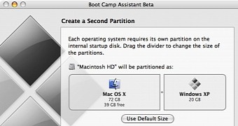 bootcamp internal partition for mac and windows