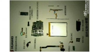 Huawei Ascend D2 disassembled