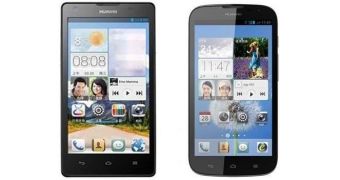 Huawei Ascend G700 and G610