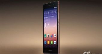 Huawei Ascend P7 with sapphire display