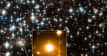 Hubble Finds Distant Galaxy, Sparks New Mystery