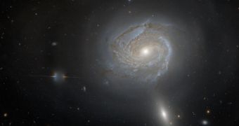 This is the majestic spiral galaxy NGC 4911