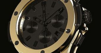 Hublot's Magic Gold timepiece is made of indestructible 18-carat gold