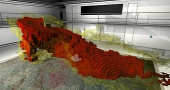 Tornado recreated in 3D