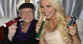 Hugh Hefner and Crystal Harries have been married for almost a year, will reportedly divorce soon