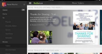 Hulu Plus screenshot