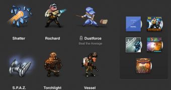 The contents of the Humble Indie Bundle 6