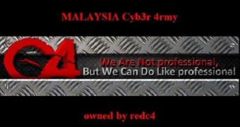 Malaysian hackers deface website from the Philippines