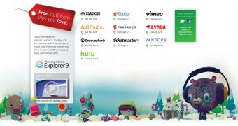 IE9 Holidays Promotion – Free Stuff from the Sites You Love