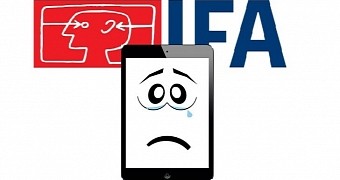 Sad tablet is sad at this year's IFA 2014