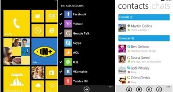 IM+ for Windows Phone (screenshots)