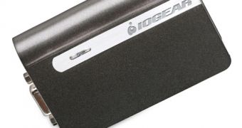 The IOGear USB card allows the user to add an extra display