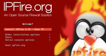 The IPFire bootloader