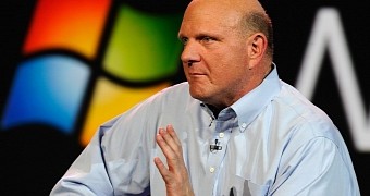 Ballmer was Microsoft's CEO until February this year