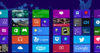 The Start Screen replaces the traditional Start Menu on Windows 8