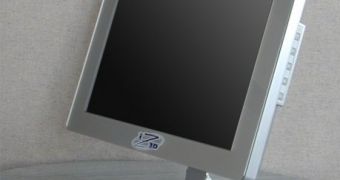 The 22-inch iZ3D three-dimensional monitor