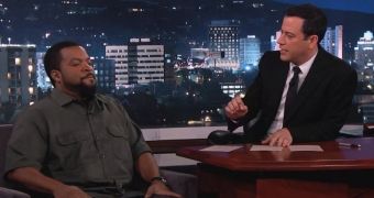 Ice Cube says nice things angrily on Jimmy Kimmel