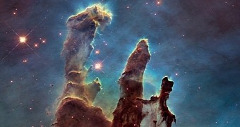 Iconic Pillars of Creation Look Spectacular in New Hubble Image