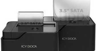 Icy Dock's MB981U3S-1S USB 3.0 HDD Dock with eSATA