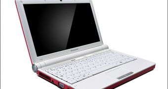 The IdeaPad S10 netbook