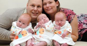 Identical triplets are conceived naturally in the UK
