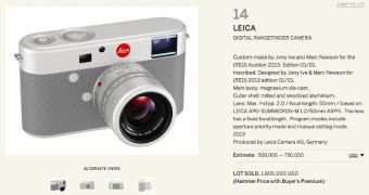 Leica M created by designers Jony Ive and Mark Newson