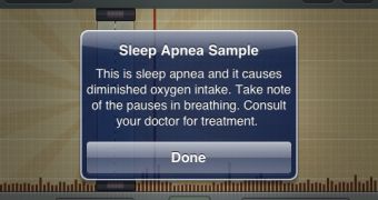 Sleep Aid application - screenshot