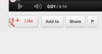 The Google+/Like button hybrid on YouTube