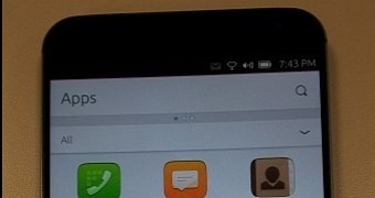 Image of Meizu MX4 Running Ubuntu Touch Leaked