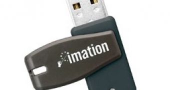 The new Nano Flash Drive by Imation