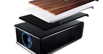InSight IN5500 Series Projector Featuring Custom Skin