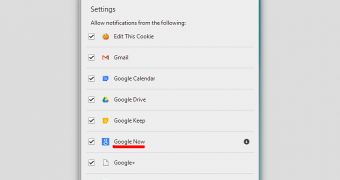 Inactive Google Now Notifications Land in Chrome