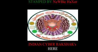 Pakistani website defaced by Indian group