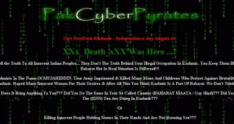 Pakistani hackers deface Indian railways website