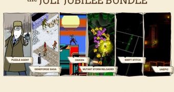 The July Jubilee bundle at Indie Royale