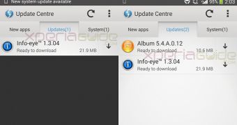 Info Eye for Xperia Z1 gets updated