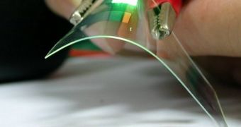 OLD can be used to make flexible electronic displays