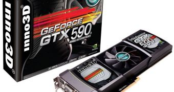 Inno3D unveils a GTX 590 card