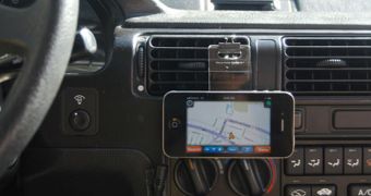 iPhone car mounting solution