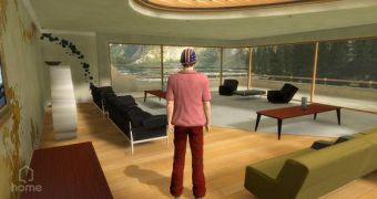 At home in PlayStation Home