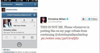 Instagram account of Christina Milian hacked