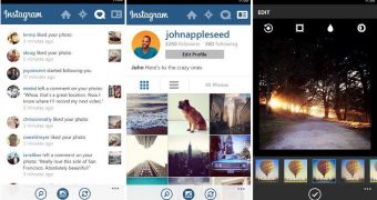 Instagram for Windows Phone (screenshots)