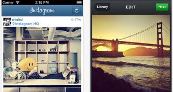 Instagram screenshots