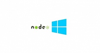 Everyone can install and run a Node.js server on Windows