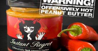 Instant Regret Peanut Butter measures 12 million SHU on the Scoville Scale
