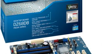 Intel DZ68DB Z68 motherboard