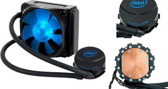 Intel CPU water cooler developed together with Asetek
