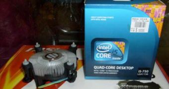 Intel Core i5 750 CPU in retail box